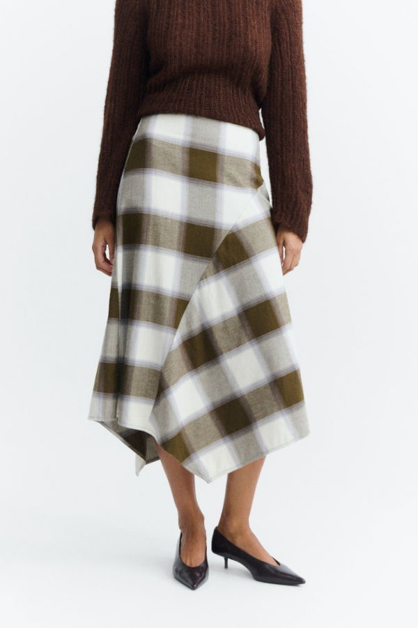 Thinking MU Indira Skirt - Ashe Checks