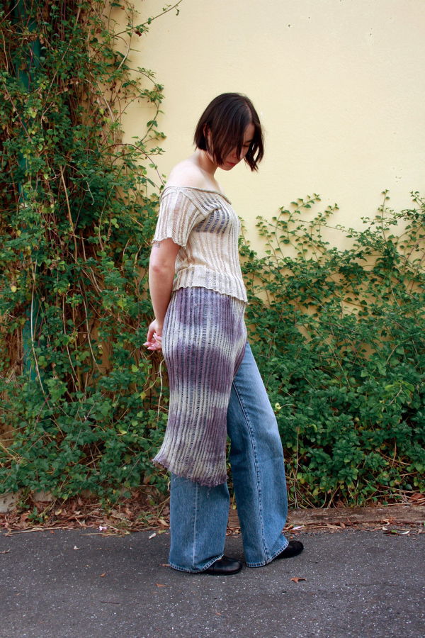 heyzoemay Dappled Light Ladder Skirt