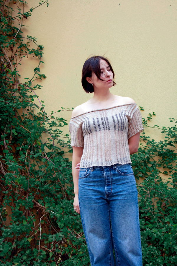 heyzoemay Drift Tee - Undyed