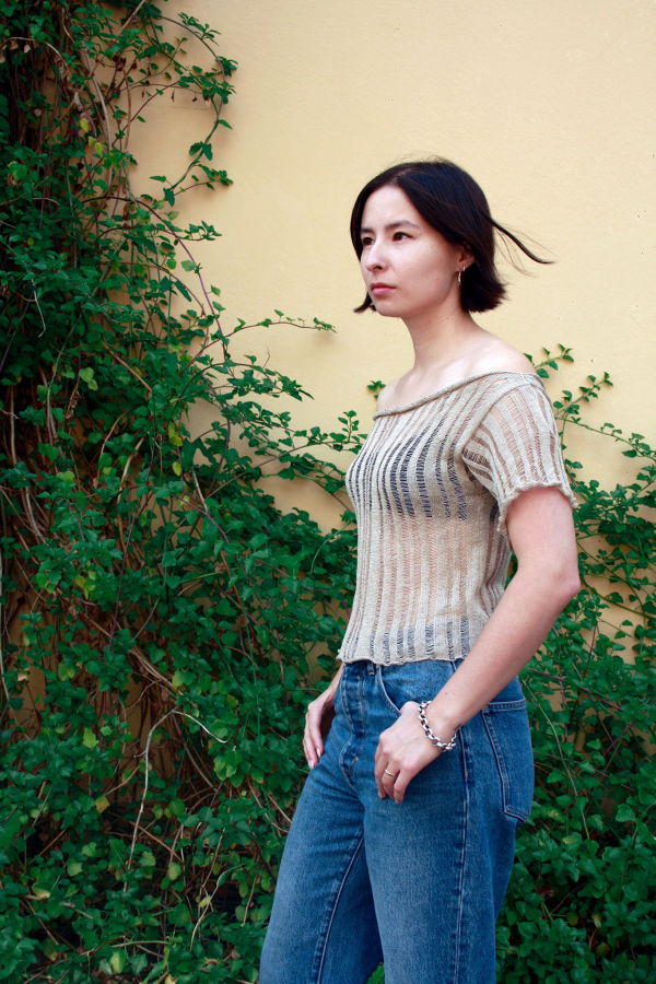 heyzoemay Drift Tee - Undyed