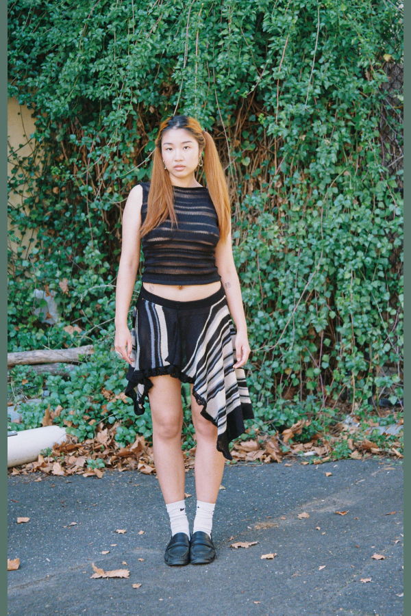 heyzoemay Echo Wrap Skirt