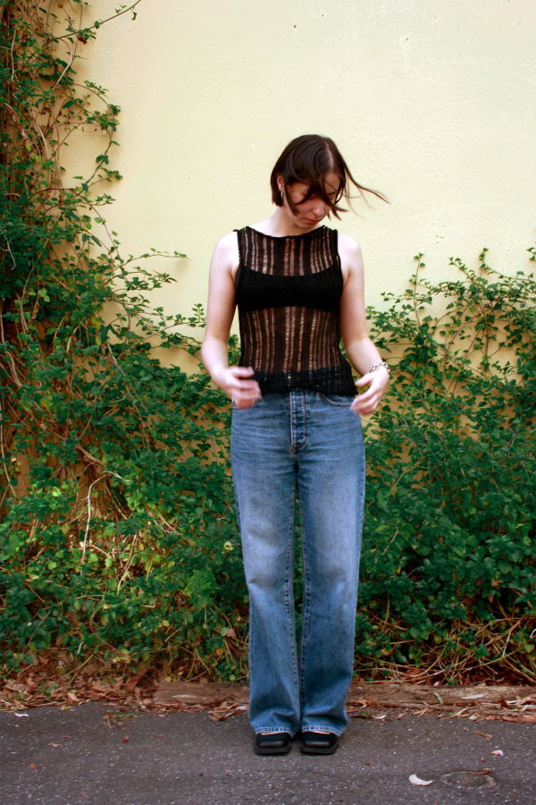 heyzoemay Ladder Tank Top