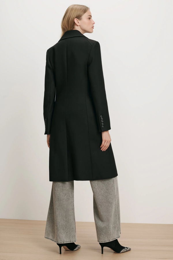 Veronica Beard Stryder Dickey Coat - Black