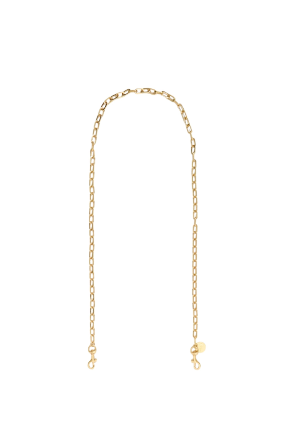 Clare V. Crossbody Strap Oval Link