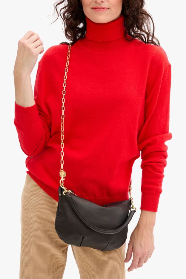 Clare V. Crossbody Strap Oval Link