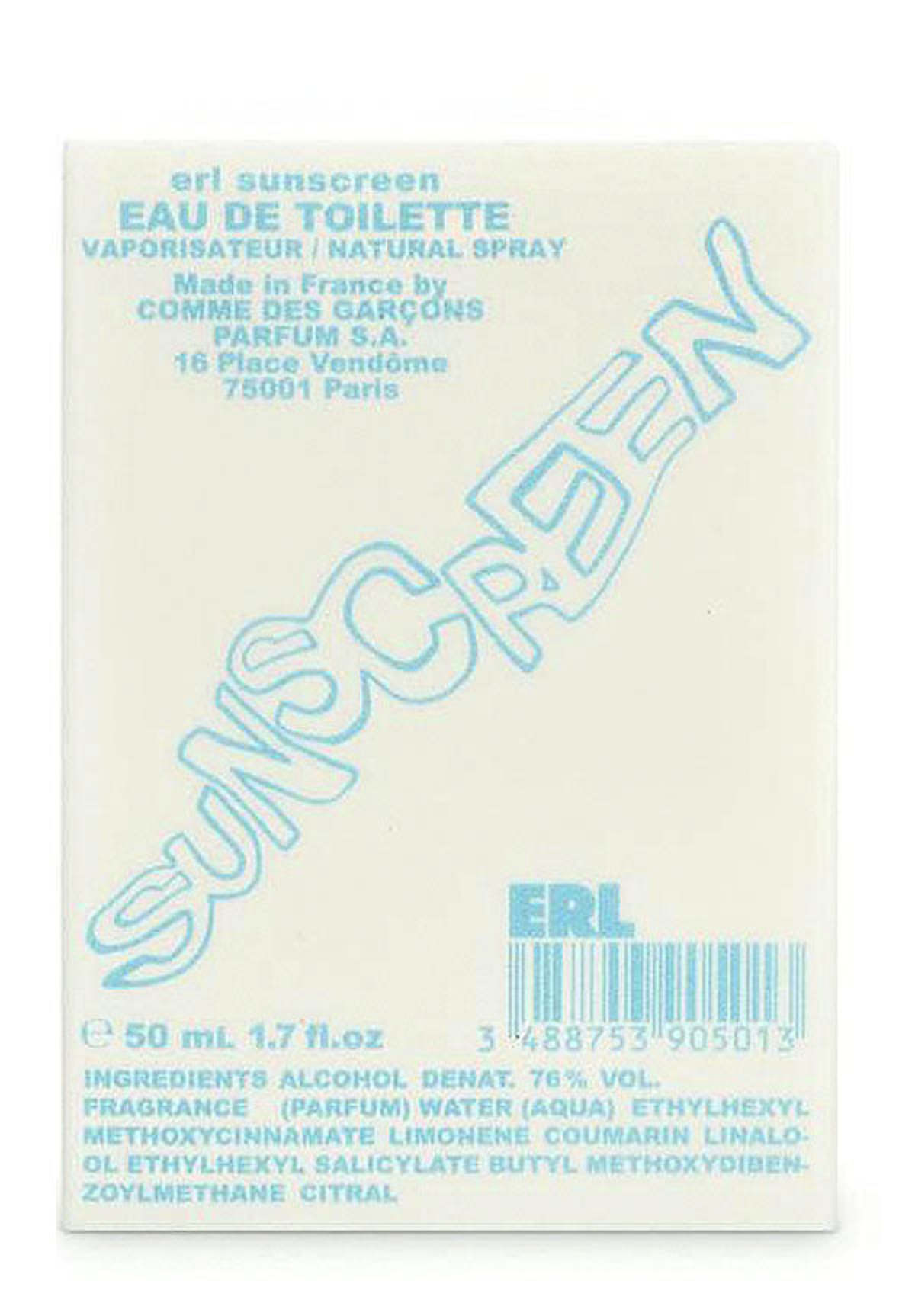 Comme des Garçons Erl Sunscreen Perfume - Image 2 of 2