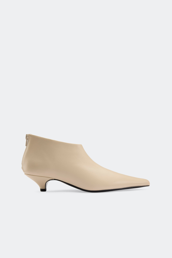 Simon Miller Leather Arrow Boot - Macadamia