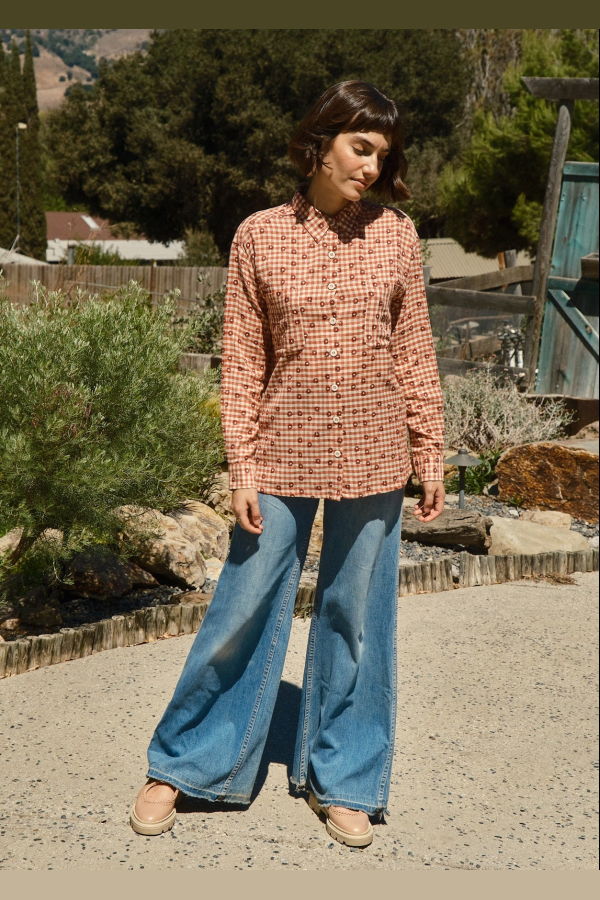 Ace & Jig Alma Shirt - Sandbox