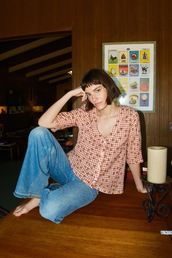 Ace & Jig Bree Blouse - Sandbox