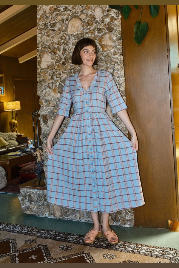 Ace & Jig Leelee Dress - Eyeshadow