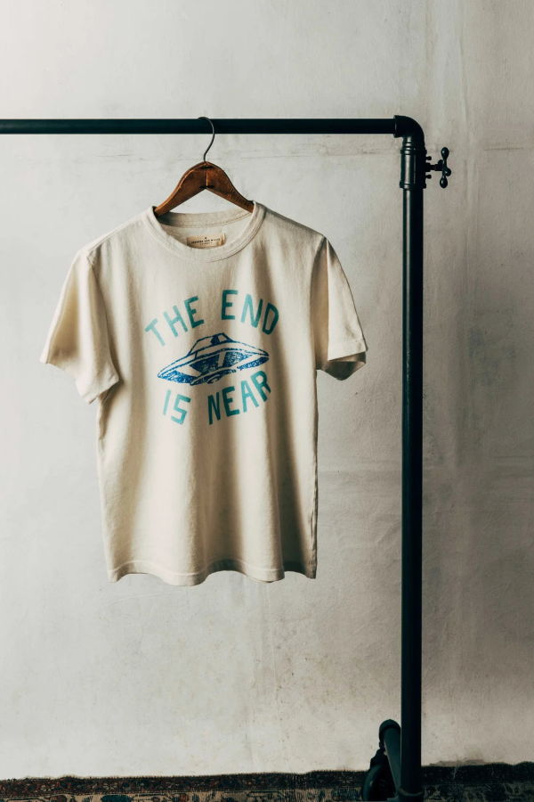 Imogene + Willie The "End Is Near" Tee - Natural