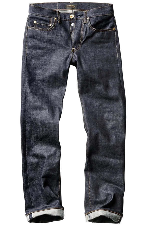 SCHAEFFER'S GARMENT HOTEL 103 Rope Indigo Jean