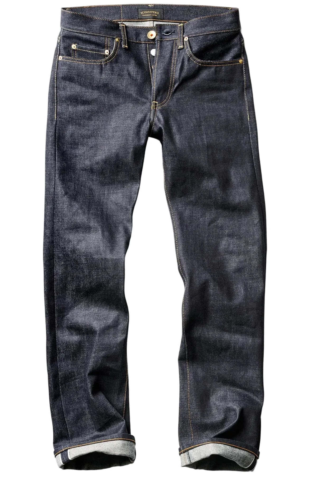 SCHAEFFER'S GARMENT HOTEL 103 Rope Indigo Jean - Image 1 of 3