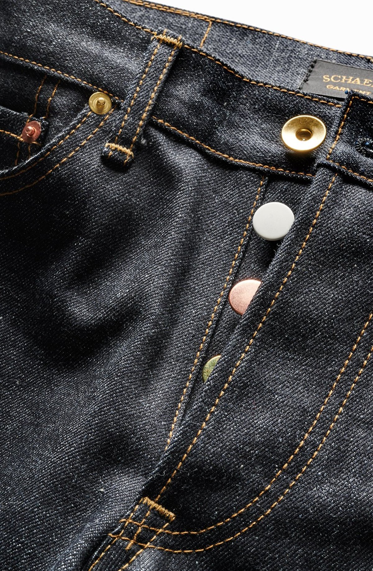 SCHAEFFER'S GARMENT HOTEL 103 Rope Indigo Jean - Image 3 of 3