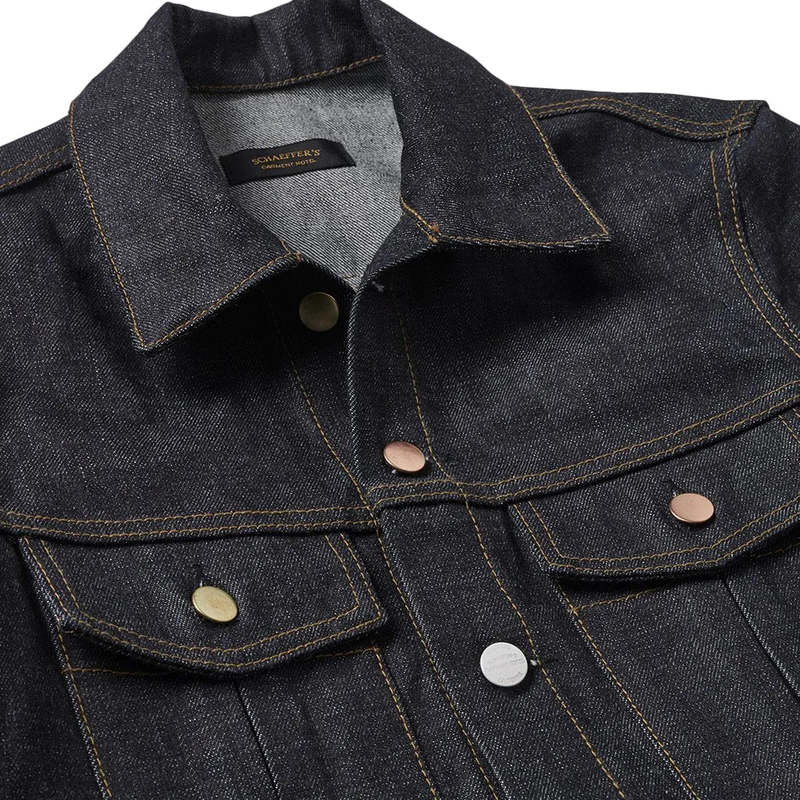 SCHAEFFER'S GARMENT HOTEL Rope Indigo Jacket