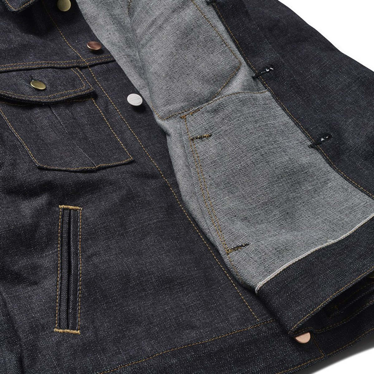 SCHAEFFER'S GARMENT HOTEL Rope Indigo Jacket - Image 4 of 4