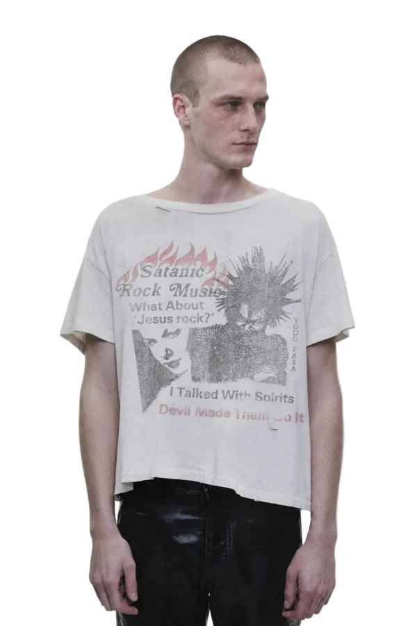 Toto Pasa Satanic Rock Music Tee