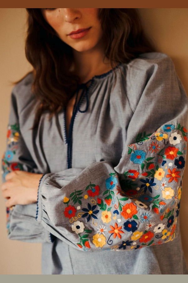 Mille Lara Embroidered Top