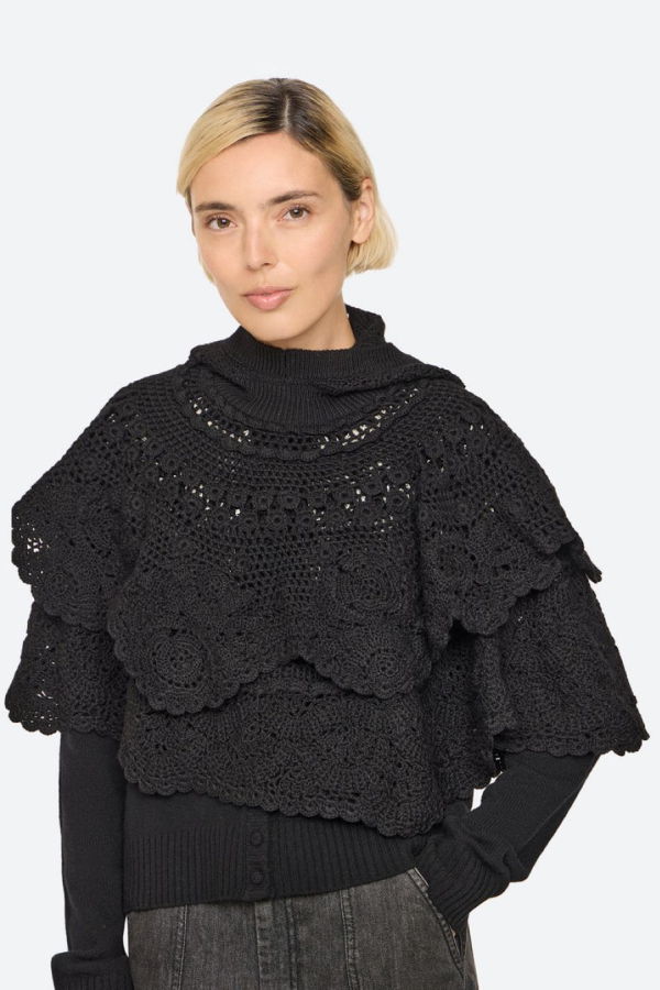 Sea NY Wright Poncho