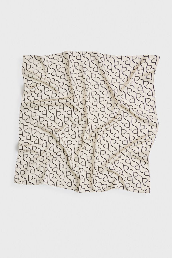 DĀL THE LABEL Signature Silk Scarf