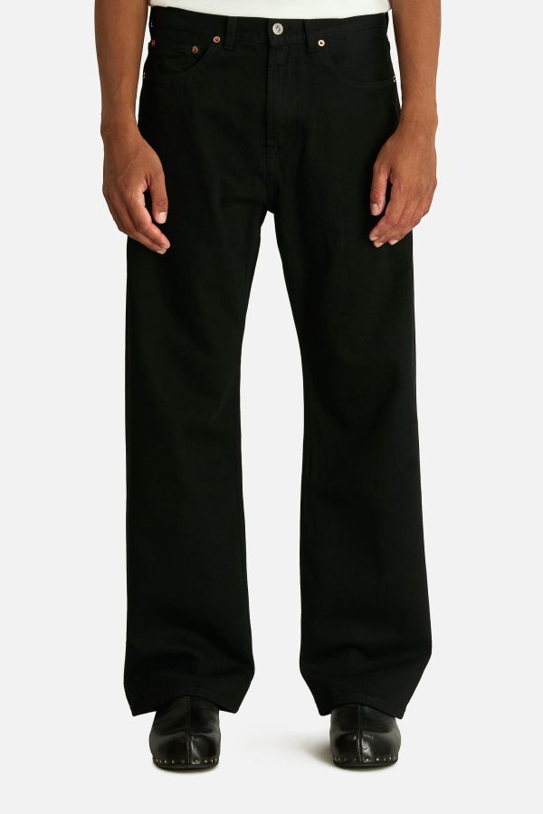 Our Legacy Third Cut in Black Selvedge Jeans