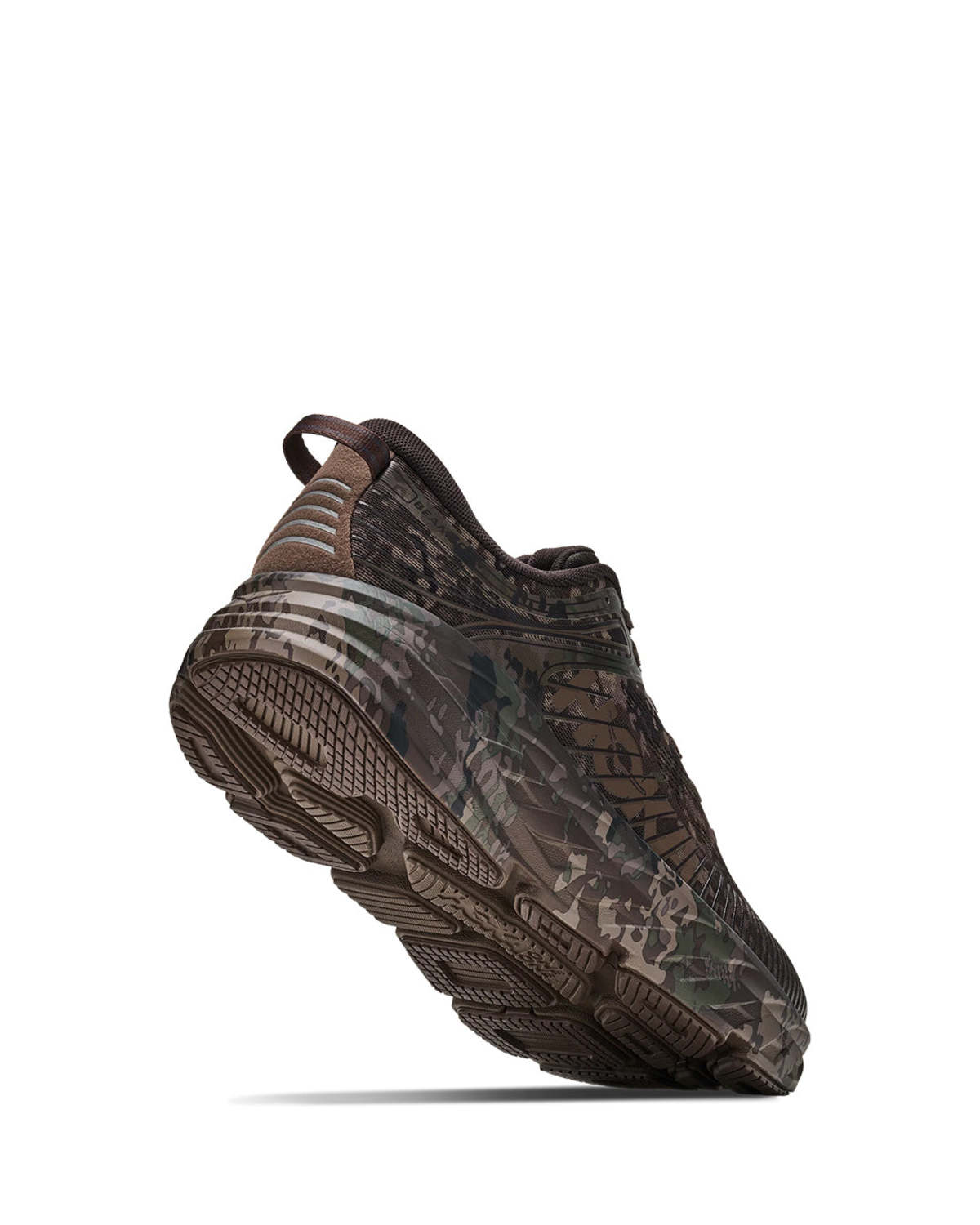 HOKA x BEAMS Bondi 7 Sneaker - Chestnut/Black Bean - Image 3 of 4