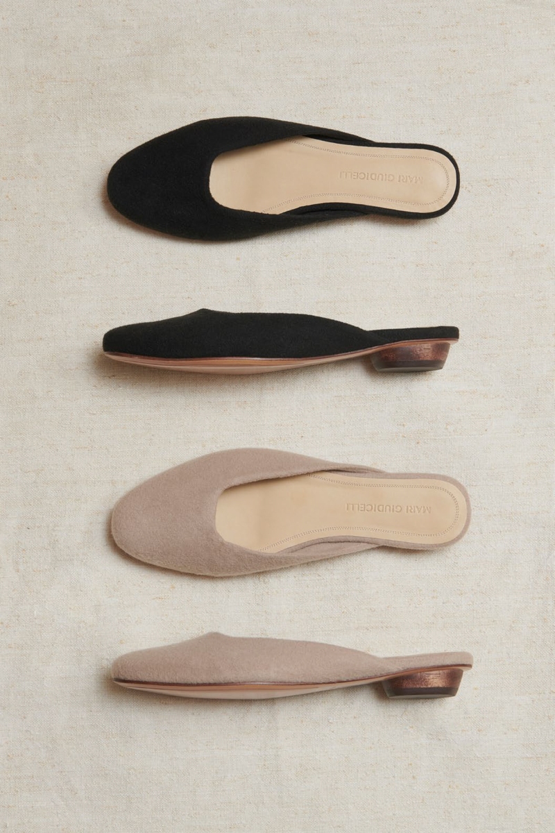Mari Giudicelli Leblon Mule 20 Mm Round Heel