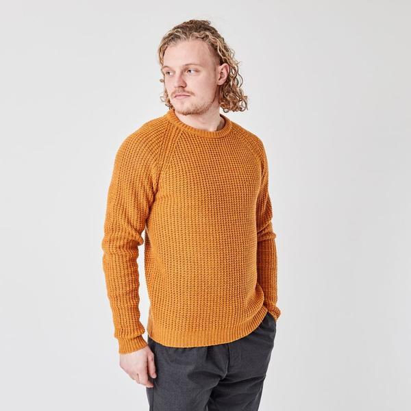 Burned Yellow Sweater