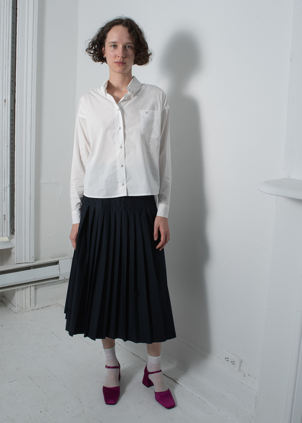 Suzanne Rae Button Up Blouse with Covered Buttons Suzanne Rae Button Up Blouse with Covered Buttons