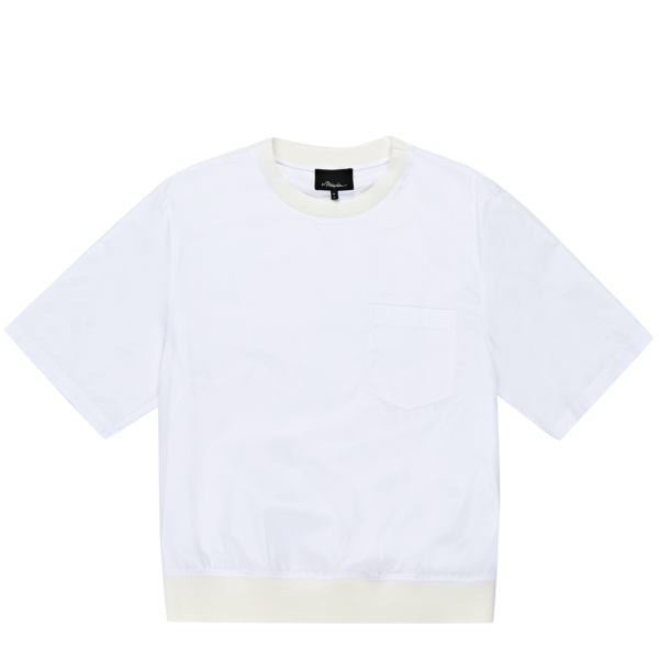 3.1 Phillip Lim RIBBED HEM T-SHIRT 