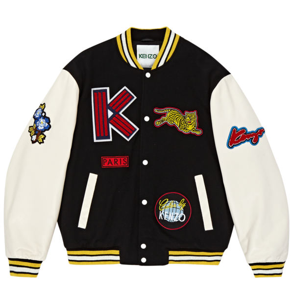 kenzo letterman jacket