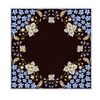 Matty Miller Studio 100% Silk Design Scarf - Black Gentian Floral Bird - Thumbnail 6