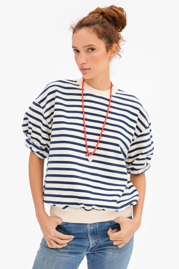 Clare V. Oversized SS Sweatshirt
