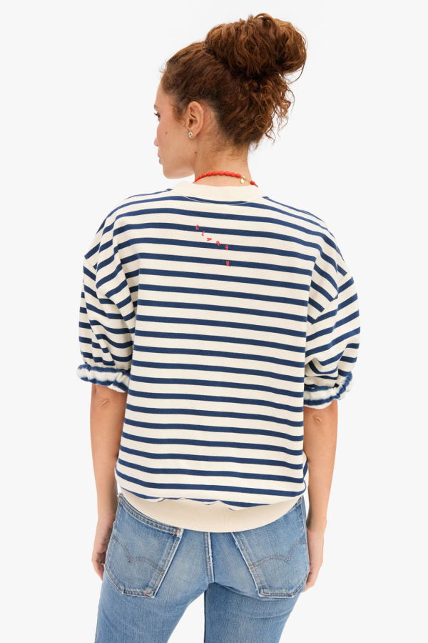 Clare V. Oversized SS Sweatshirt