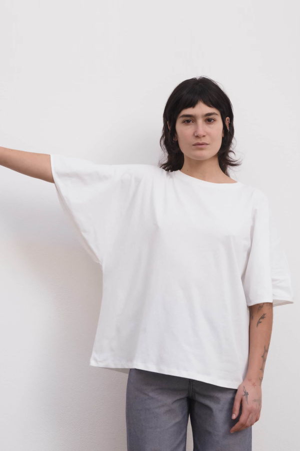 Baserange Cycle Tee - Off White