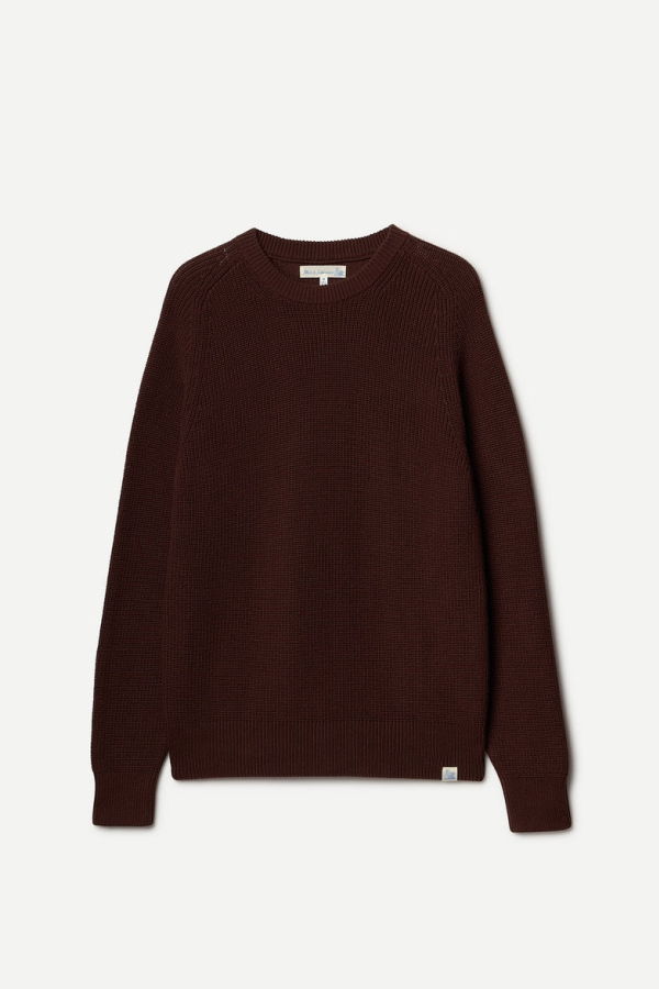 Merz b. Schwanen CC03 Sturdy Ribbed Cotton Sweater