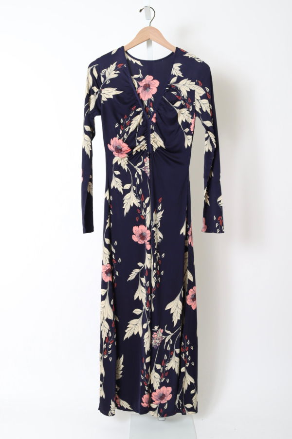 JOHANNA ORTIZ Alma Bordada Ankle Dress