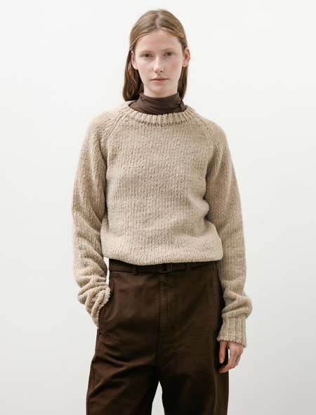 トップス AURALEE HARD TWIST AMUNZEN KNIT POLO 3 Auralee Hard Twist