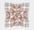 Matty Miller Studio 100% Silk Heirloom Folk Quilt Pattern Scarf - Thumbnail 6