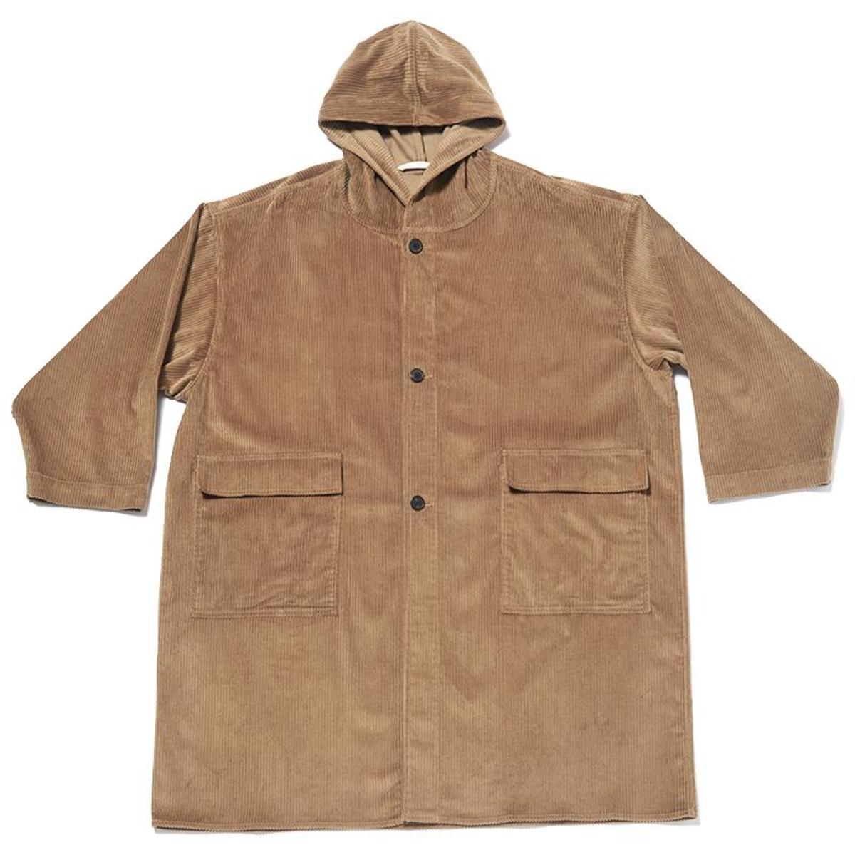 S.K. Manor Hill Corduroy Canopy Coat - Taupe | Garmentory