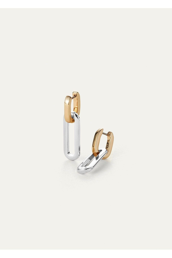 Jenny Bird Teeni Detachable Link Earring - Two-Tone