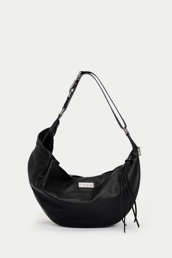 AEST STUDIOS Sketch Medium Croissant Bag - Black