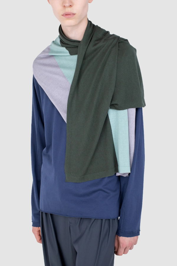 kiko kostadinov Sigo Knit Scarf
