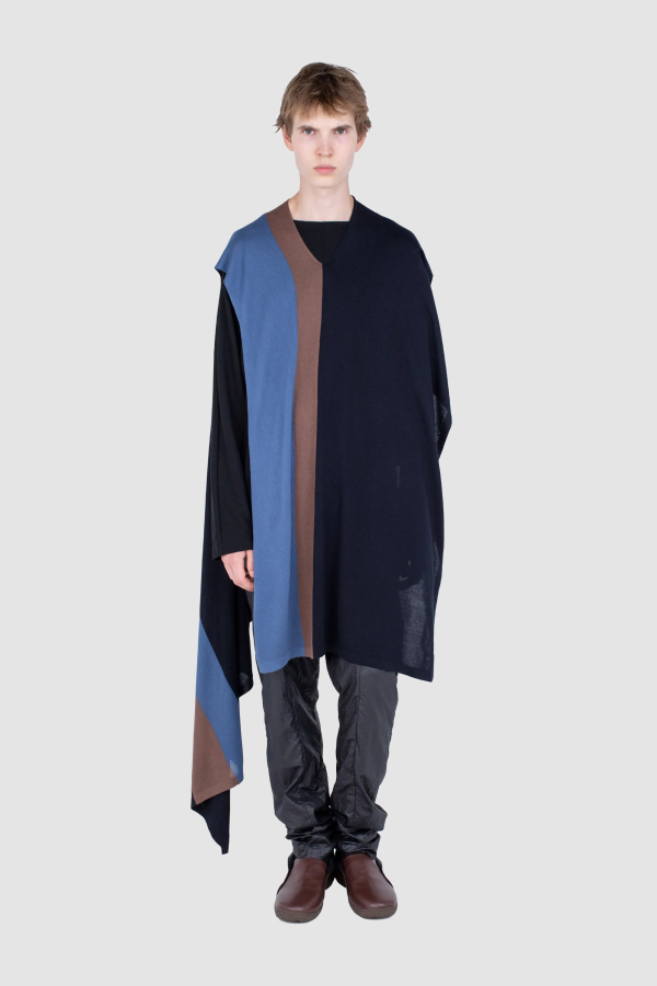 Kiko Kostadinov Sigo Wide Knit Scarf