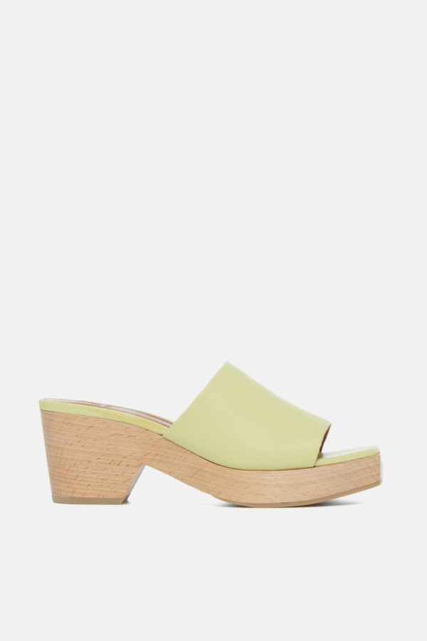 Coclico Mist Clog Sandal - Limoncello Leather