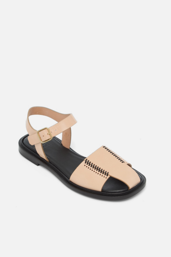 Coclico Roxy Fisherman Sandal - Natural Vacchetta