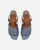 Coclico Time Heeled Sandal - Carbon Iridescent Leather - Thumbnail 3