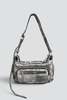 Marge Sherwood Printed Suede Outpocket Hobo Mini Bag - Thumbnail 1