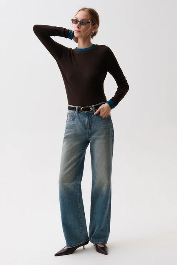 Pistola Harlowe Relaxed Baggy Jean - Great Falls