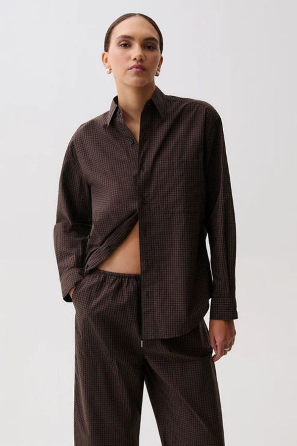 Pistola Mila Button Down Wrap Top - Hot Toddy